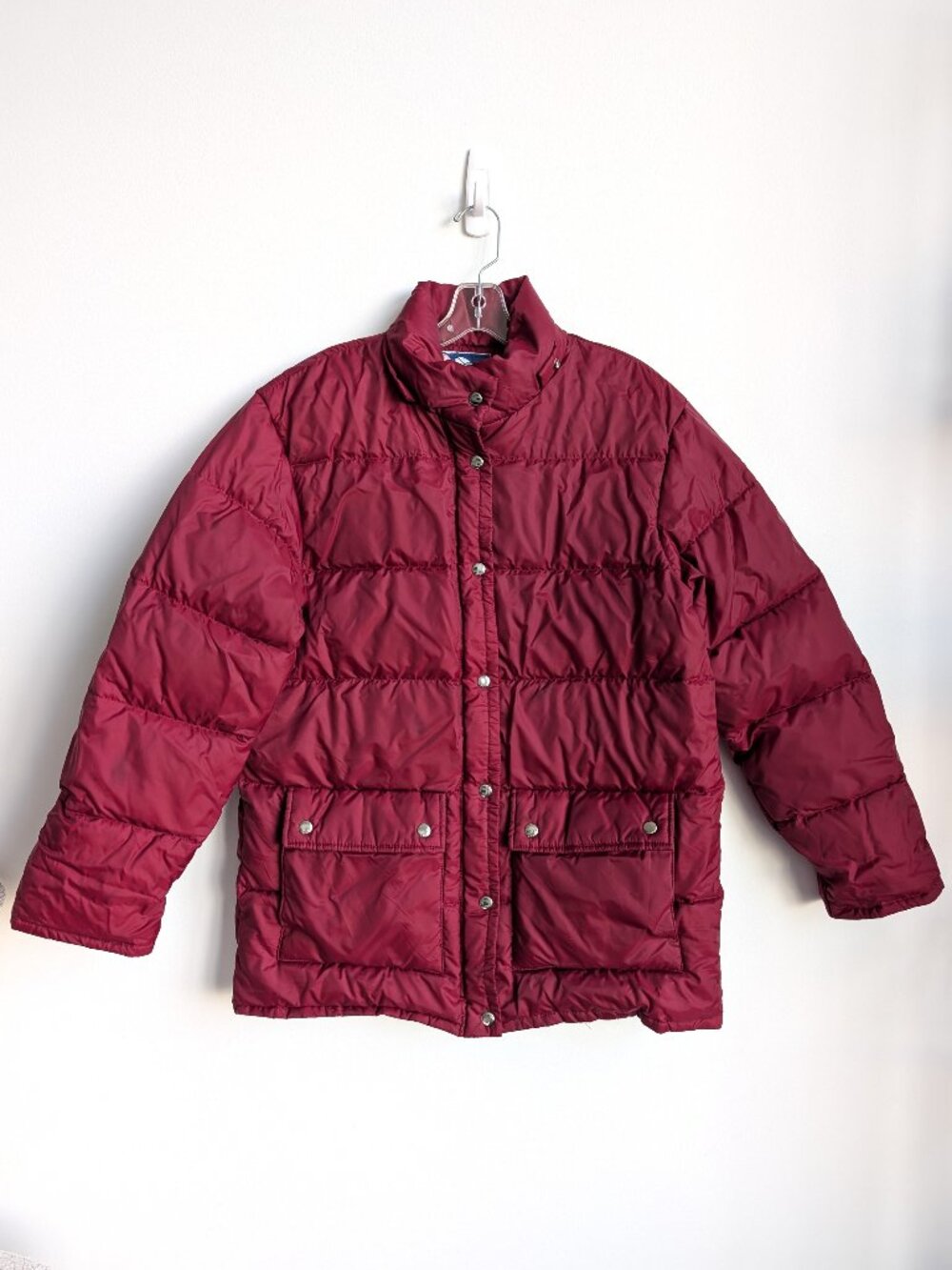Vintage Feather Filled Puffer Jacket | Large